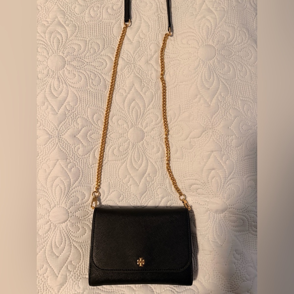 Tory Burch Black Crossbody Bag!